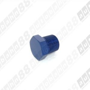 1/4 NPT Hex Head Port Plug Blue - Autobahn88 - (FT051-N14)