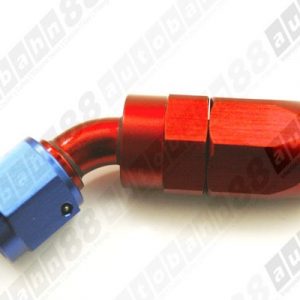 -10 AN 10 AN10 Fitting Adapter Swivel Reusable Hose End 45 Degree- Autobahn88 (FT002-A10)