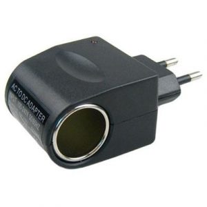 100V-240V AC to 12V DC Power Adapter Converter - Black (EU Plug)