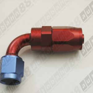 -12 AN 12 AN12 Fitting Adapter Swivel Reusable Hose End 90 Degree - Autobahn88 - (FT003-A12)