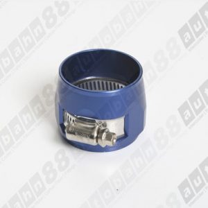 -14 AN 14 AN14 Fuel Hose Clamp Finishers Blue - Autobahn88 - (FT009-A14)