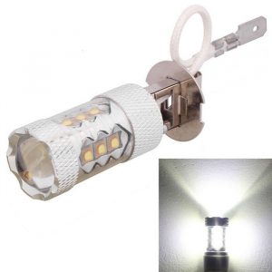 H3 80W 16-XT-E LED Car Front Foglamp White Light 6500K 4000lm w/ Constant Current (12~24V)